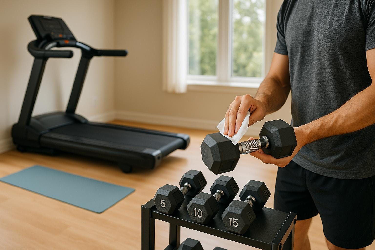5 Tips for Cleaning Home Gym Equipment